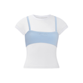 Belia Top ( Pastel Blue )