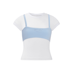 Belia Top ( Pastel Blue )