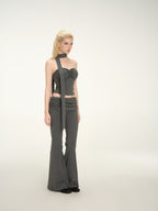 Orchid Crop Top