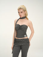 Orchid Crop Top