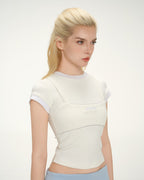 Belia Top ( White )